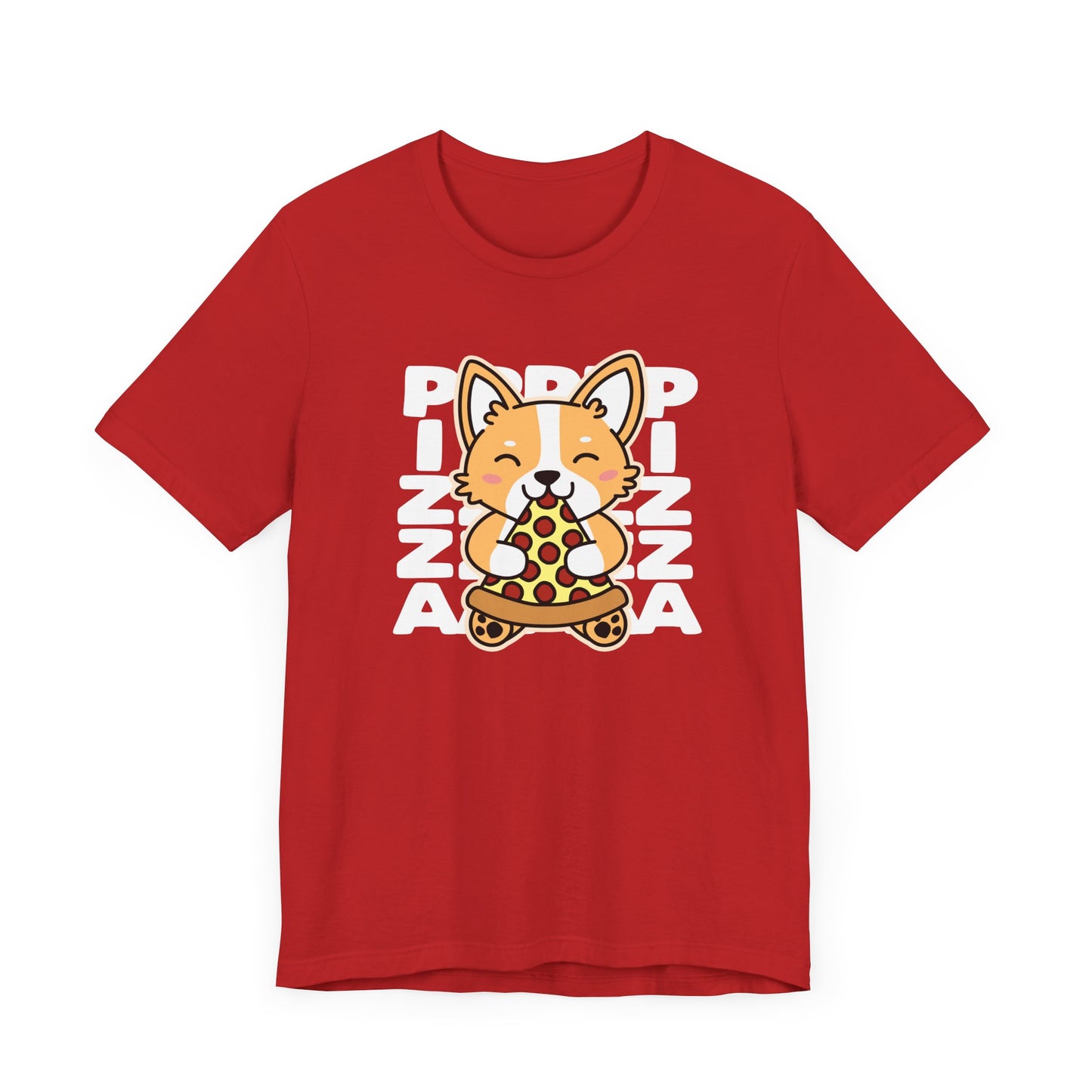Corgi Pizza T-Shirt