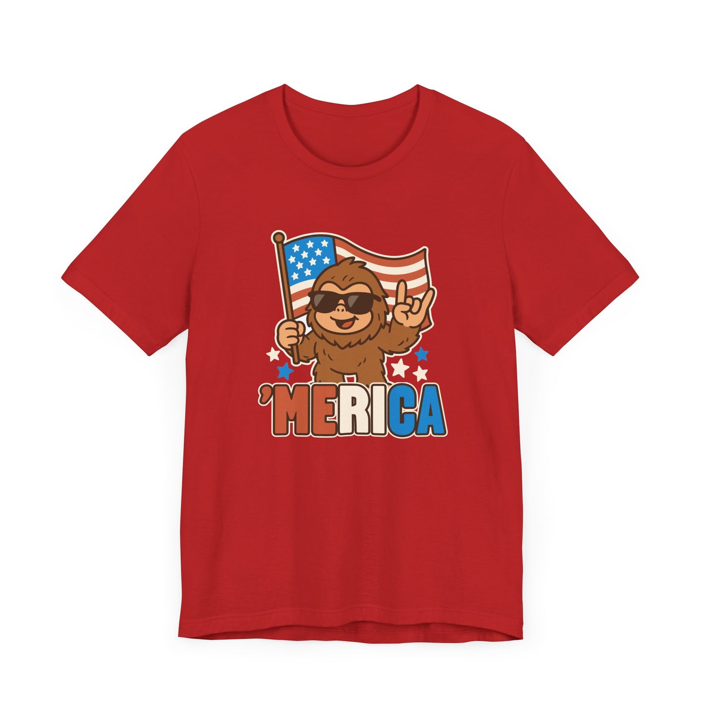Bigfoot Merica T-Shirt