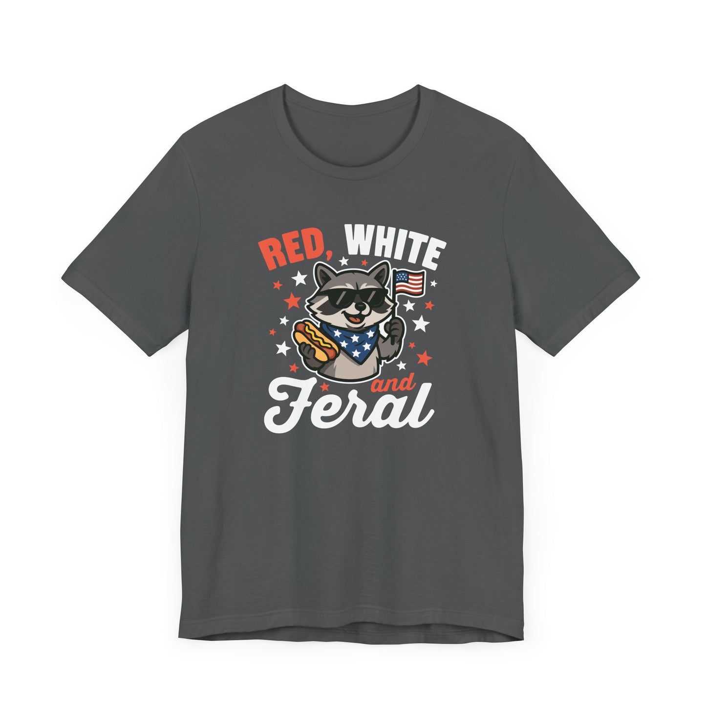 Red White & Feral T-Shirt