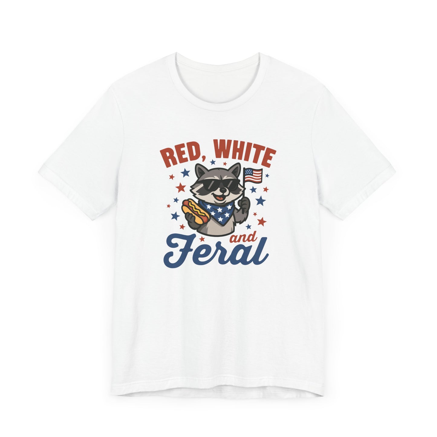 Red White & Feral T-Shirt