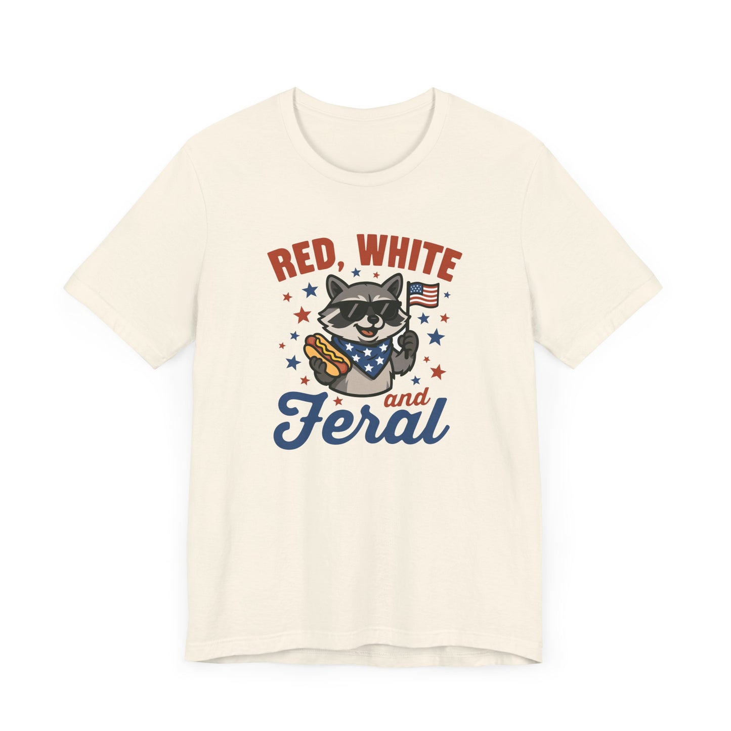 Red White & Feral T-Shirt