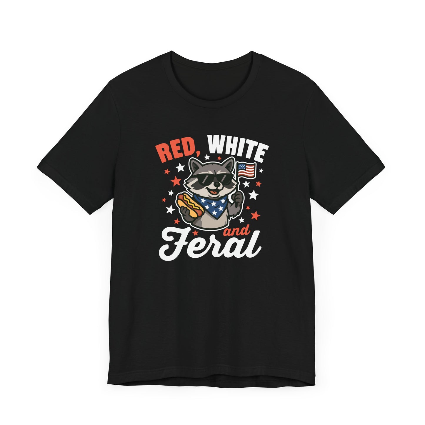 Red White & Feral T-Shirt
