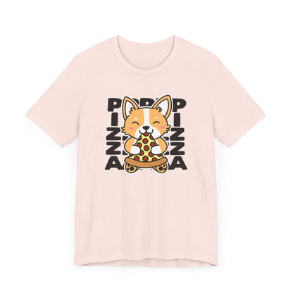 Corgi Pizza T-Shirt