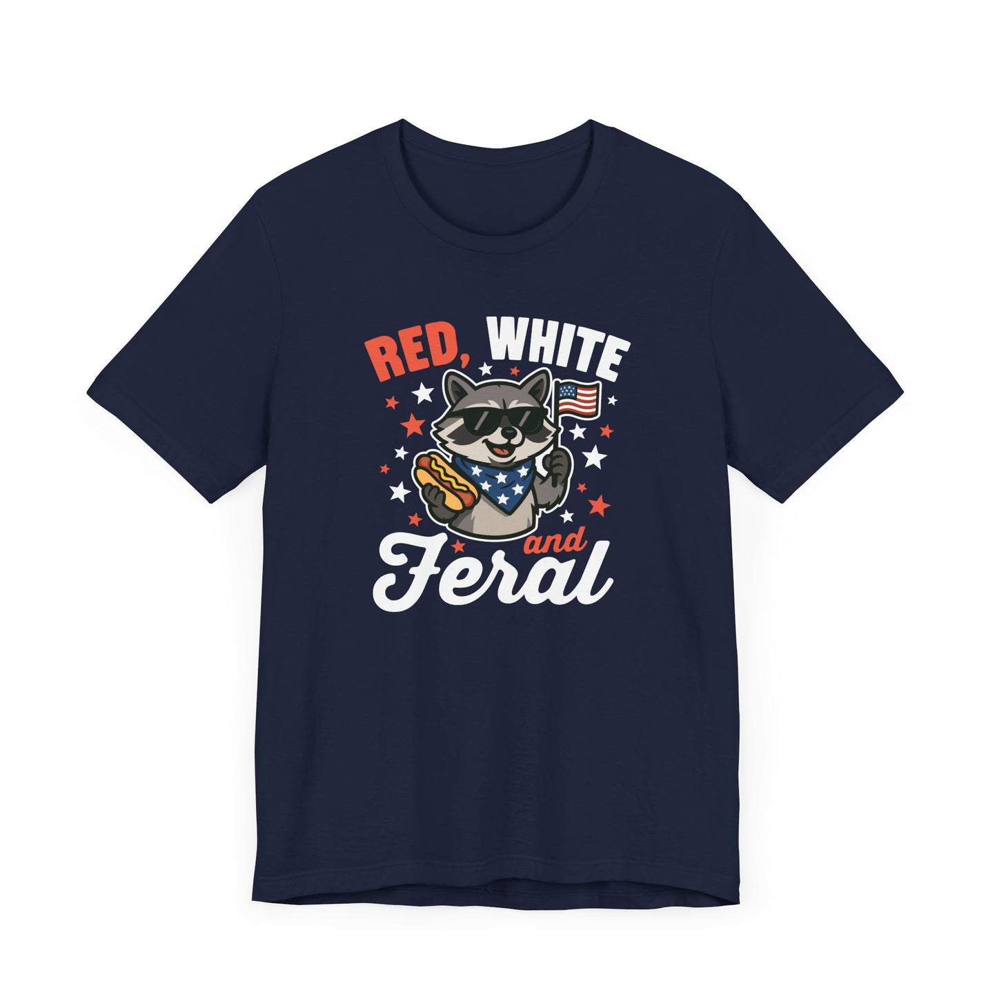 Red White & Feral T-Shirt