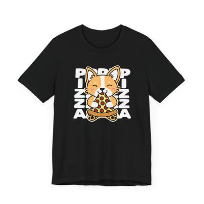 Corgi Pizza T-Shirt