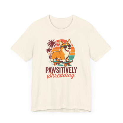 Pawsitively Shredding T-Shirt