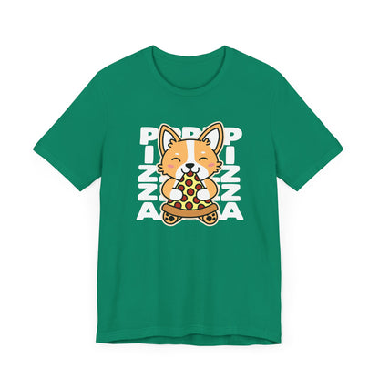 Corgi Pizza T-Shirt
