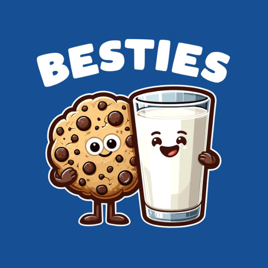 Besties Cookie & Milk T-Shirt