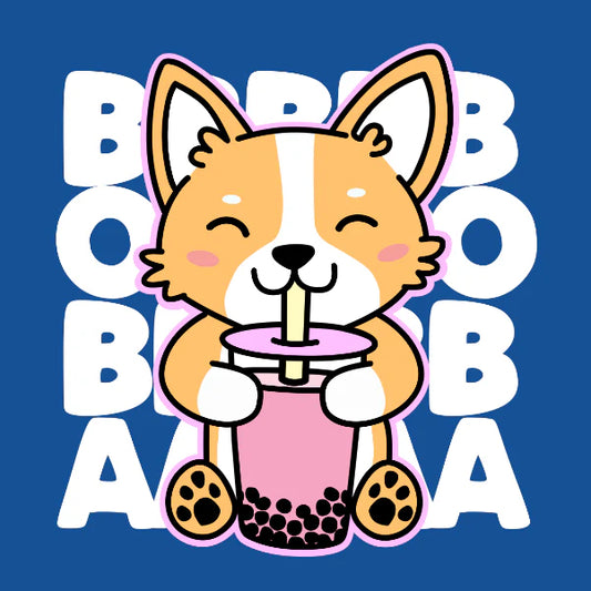Corgi Boba T-Shirt